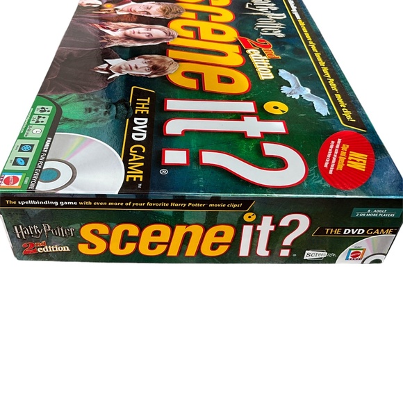 HARRY POTTER Scene it? 2nd Edition The DVD Game EUC 100% COMPLETE! - Picture 8 of 8